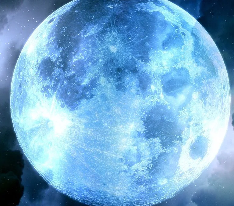 31 Agustus 2023, Fenomena Super Blue Moon yang Memukau