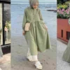 Baju Sage Cocok dengan Jilbab Warna Apa?
