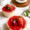 Resep Pudding Susu Saus Strawberry Makanan Merah Putih Edisi Kemerdekaan Indonesia