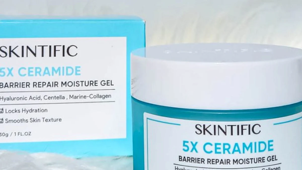 Review Skintific Moisturizer: 5X Ceramide Barrier Repair Moisture Gel Moisturizer Untuk Skin Barier