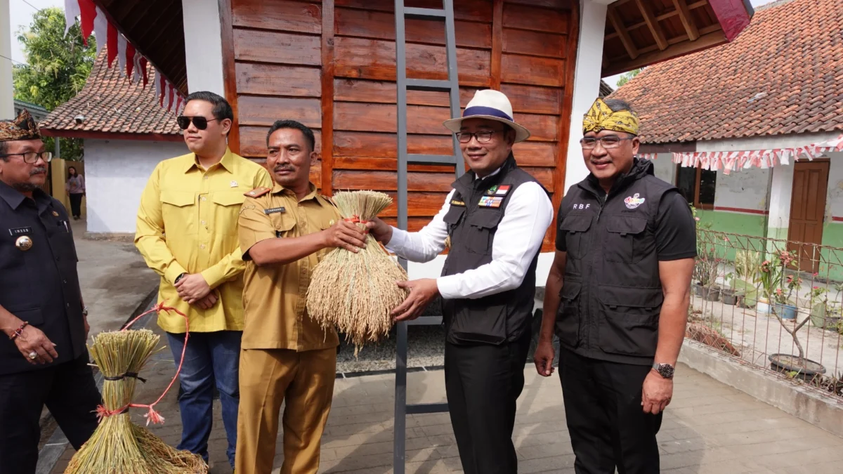 Ridwan Kamil: Program Leuit Juara, Komitmen Provinsi Jabar Dalam Menjaga Ketahanan Pangan di Desa