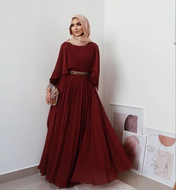 Kombinasi Jilbab Warna yang Cocok dengan Merah Maroon?