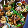 Makan Ngampar di Wisata Agrowisata Saung Jalitri Cisoka Sumedang Harga Bikin Dompet Aman dan Spot Foto yang Instagramable