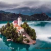 Keindahan Danau Bled di Slovenia Menambah Kesan Keromantisan Ketika Bulan Madu Sama Sang Kekasih
