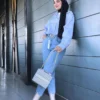 10 Warna Jilbab yang Cocok untuk Baju Biru Muda