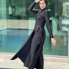Inspirasi OOTD Outfit ke Pantai Burkini Baju Berenang Hijab Simpel dan Nyaman Cocok Untuk Berenang di Pantai Sumedang