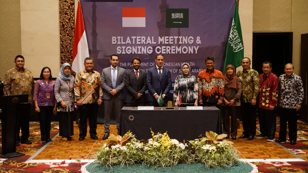 Bersama Kementerian Kesehatan Kerajaan Arab Saudi, BP2MI Tandatangani Perjanjian Pelaksanaan Penempatan Tenaga Kesehatan Indonesia