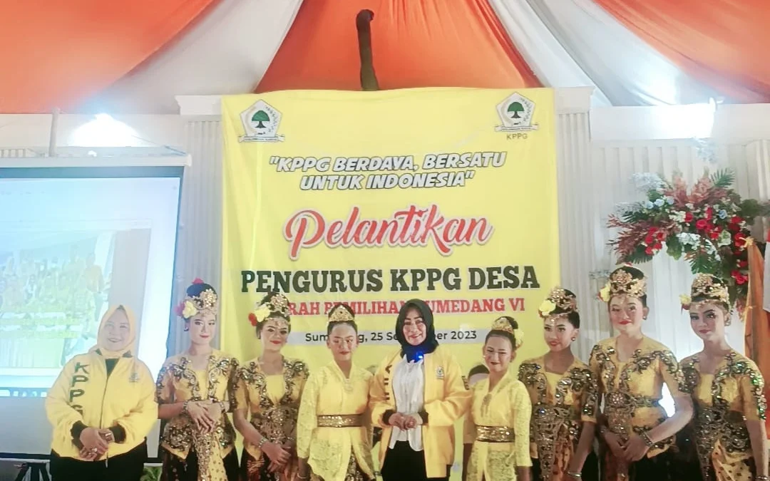 Sonia Sugian Tuntas Melantik Pengurusan KPPG Hingga Tingkat Desa Se Kabupaten Sumedang