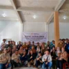 ANTUSUAS: Bawaslu Kecamatan Cimanggung dalam rapat sosialisasi bagi pelajar dan mahasiswa di Bulakan Highland Park Desa Sindanggalih, Kecamatan Cimanggung, baru-baru ini.