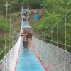 Desa Wanajaya Punya Jembatan Gantung