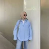 Baju Biru Muda Cocok dengan Jilbab Warna Apa : Tips dan Inspirasi