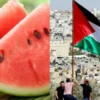 makna semangka dan palestina