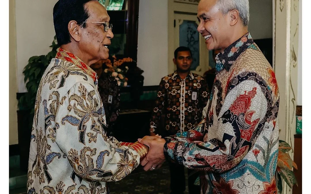 Ganjar Diberikan Wejangan Dari Sri Sultan Hamengkubowono X di Yogyakarta