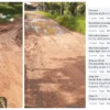 Warga Keluhkan Jalan Tanah di Jingkang Tanjungmedar Sumedang