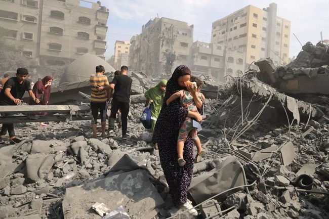 Makin Sadis! Jumlah Korban Tewas di Gaza Tembus 16 Ribu Orang, Sekolah Ikut Diserang