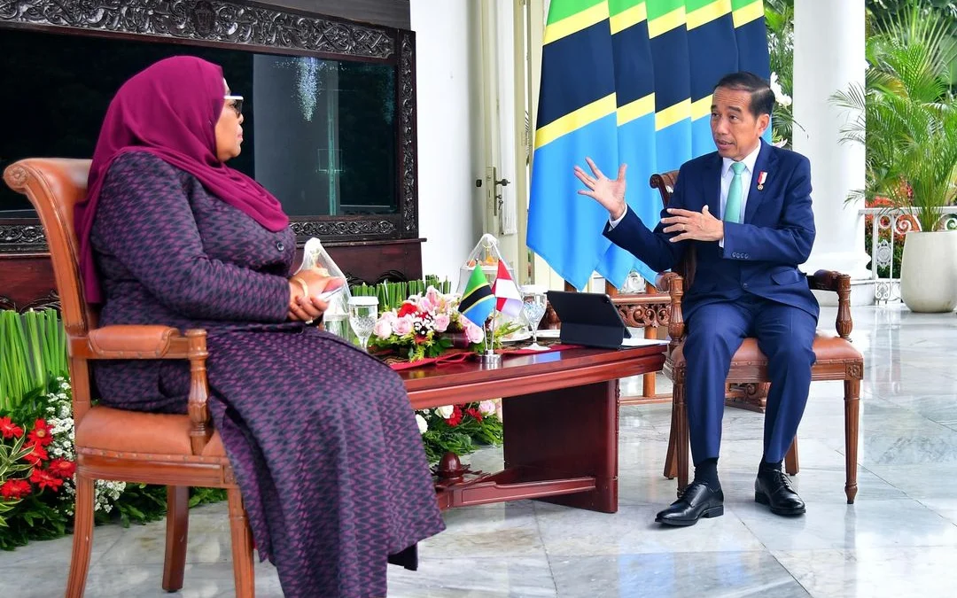 Pertemuan Bilateral Presiden Tanzania dengan Presiden RI di Istana Bogor