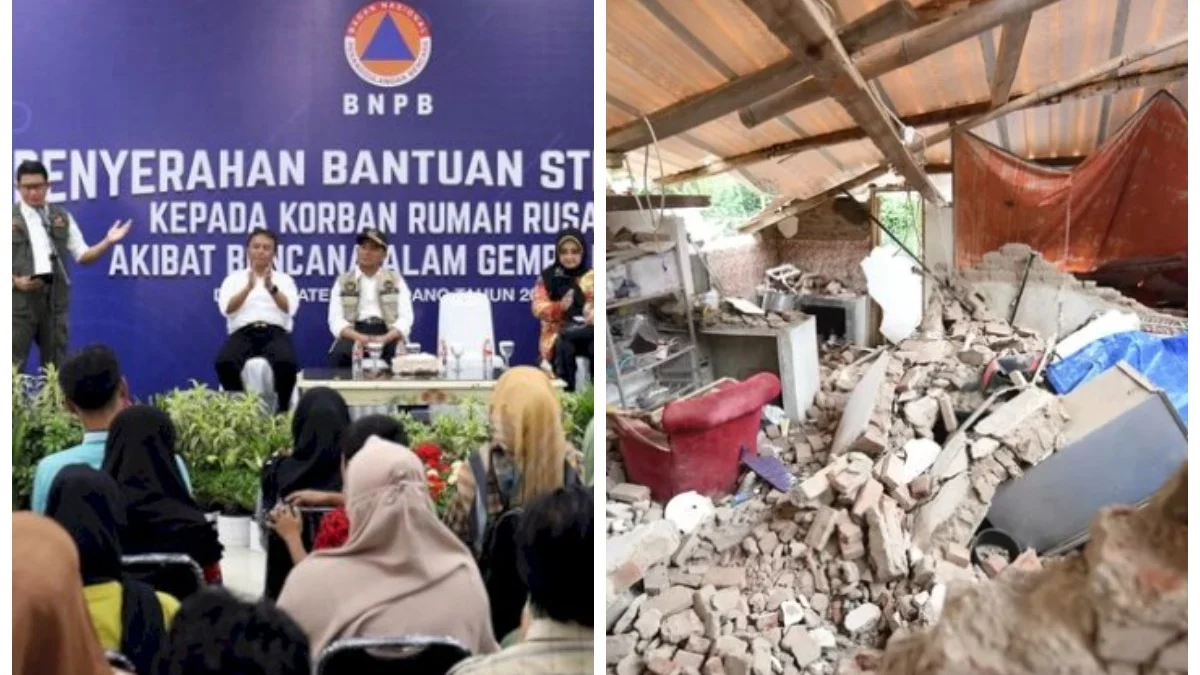 Dana Stimulan Korban Gempa Sumedang Hanya untuk Renovasi Rumah yang Rusak