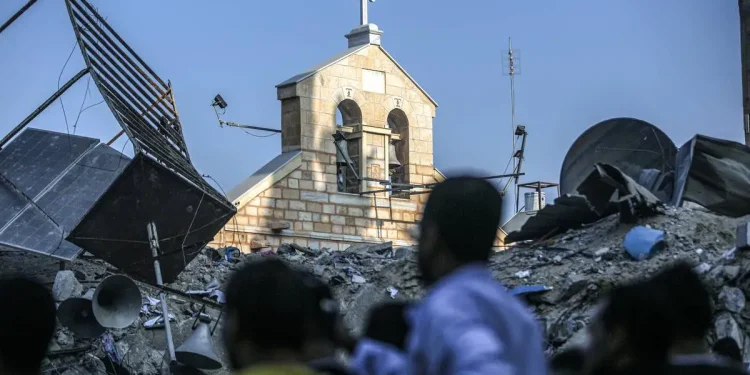 Hancurnya Masjid Dan Gereja Bersejarah di Gaza Akibat Perang