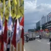 Akan Menjadi Sampah Bendera Parpol di Flyover Senen, Perlu Aturan yang Lebih Ketat