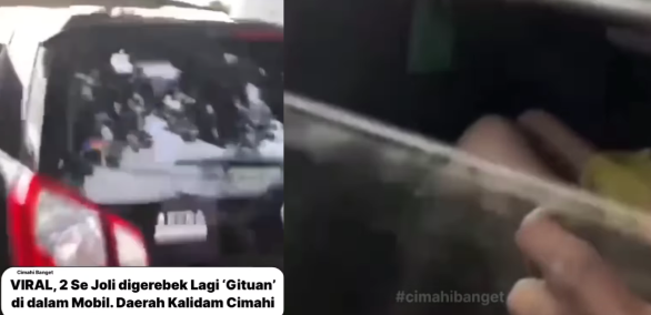 Video Viral Pasangan Mesum Terpergok! Di Cimahi Pasangan Mesum Terpergok di Mobil Oleh Anak-Anak SMK Daerah Kalidam Kota Cimahi