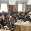 FOKUS: Sejumlah jendral kelahiran Sumedang yang bertugas di berbagai wilayah di Indonesia, berkumpul dalam acara Silaturahmi dan Konsolidasai Diaspora di Gedung Negara Sumedang, baru-baru ini.