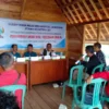 CAPTION: Kegiatan Musyawarah Antar Desa dan Kelurahan Bumdesma Sejahtera Utama LKD Sumedang Utara, di Batarai Information Centre Desa Mekarjaya, kemarin.