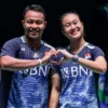 Atlet Ganda Campuran Rehan-Lisa Lolos 16 Besar Malayasia Open 2024