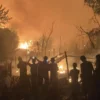 Kamp Rohingya Terbakar