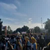 Kampanye Prabowo-Gibran di Sumedang di Sambut Ratusan Pendukung