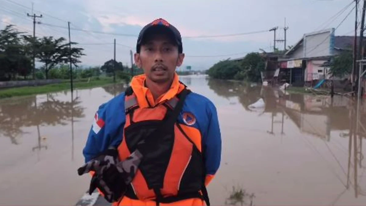 BPBD Jabar Turun Langsung Tangani Banjir Majalengka - Sumedang