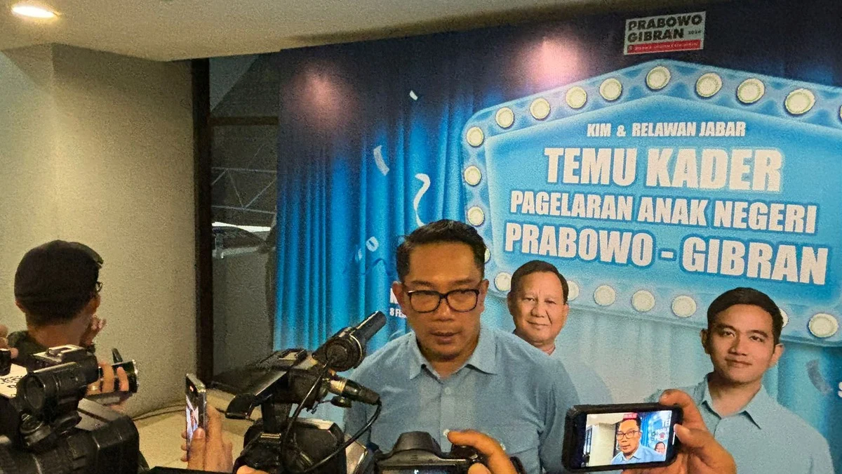 Ketua TKD Jabar Ridwan Kamil