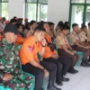 SIGAP: Anggota TNI saat mengikuti kegiatan sigap tanggap bantuan darurat kecelakaan alam di wilayah Makodim 06