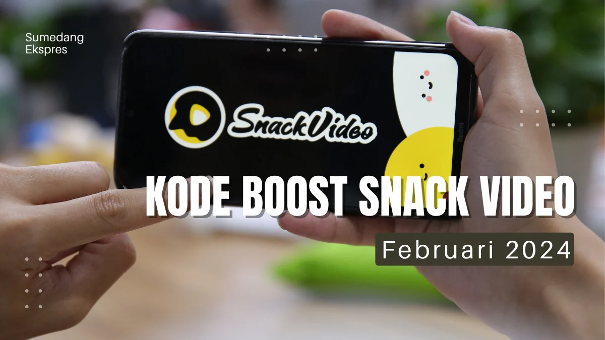 Cair! Kode Boost Snack Video Hari Ini Februari 2024