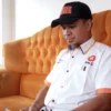 KAWAL PENGHITUNGAN: Ketua tim kampanye daerah, (TKD) Amin Kabupaten Sumedang, Yana Flandriana saat ditemui Su