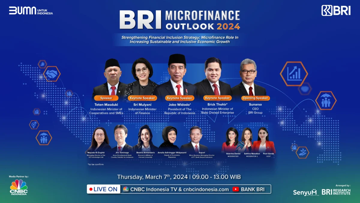 BRI Microfinance Outlook 2024 Angkat Strategi Memperkuat Inklusi Keuangan untuk Pertu