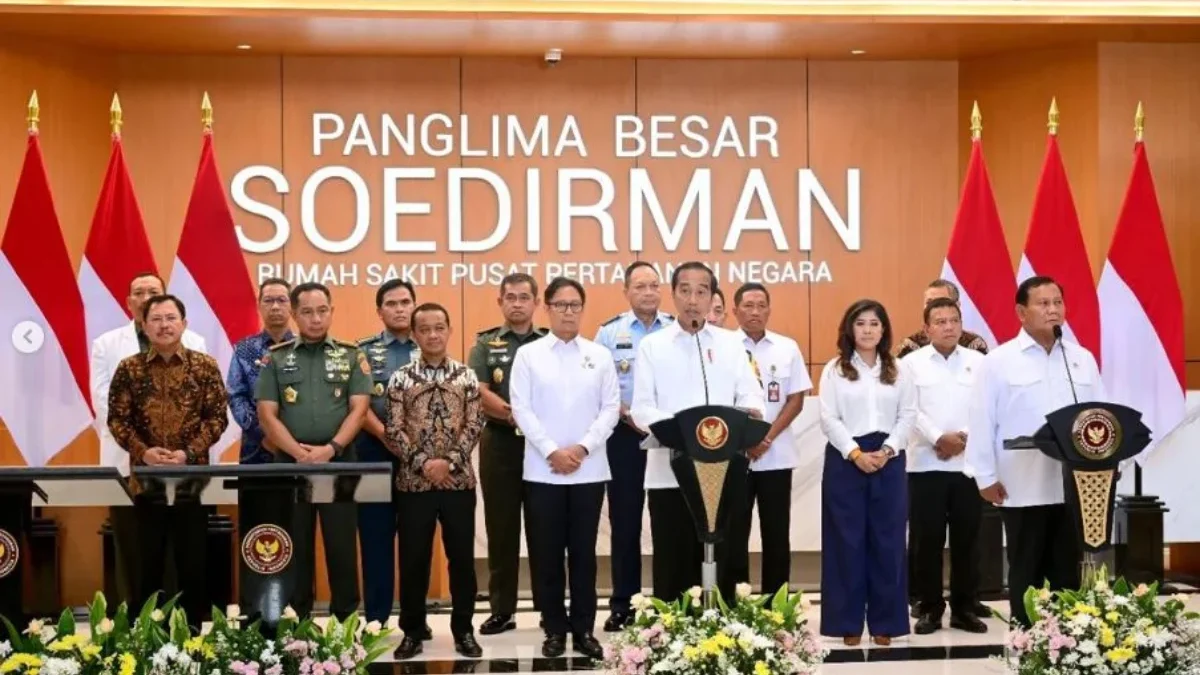 Presiden Joko Widodo Resmikan Rumah Sakit PPN dan Rumah Sakit TNI