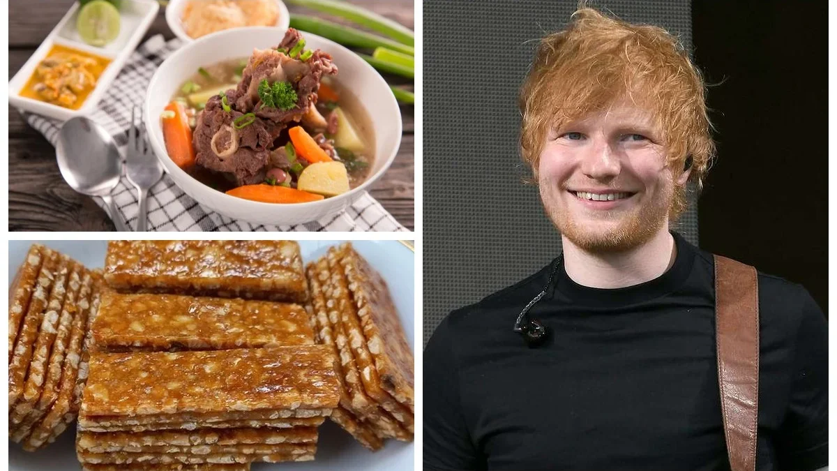 Daftar Makanan Indonesia Favorit Ed Sheeran