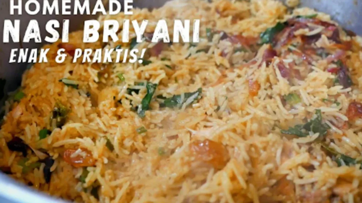 Resep Nasi Briyani Lezat, Makannya Serasa Jadi Sultan