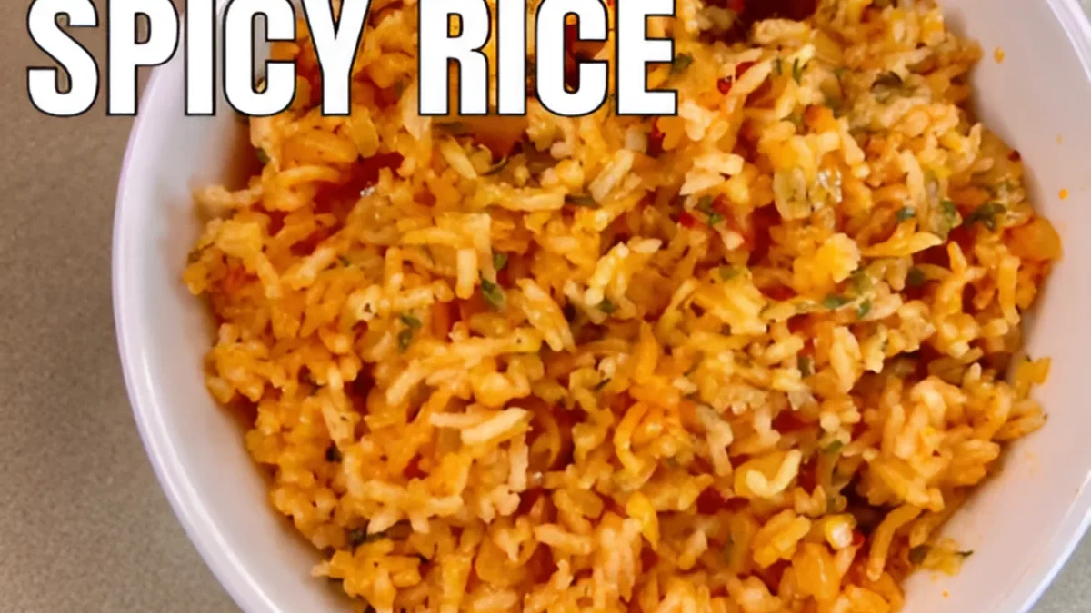 Resep Nasi Pedas Rice Cooker: Hidangan Praktis Tanpa Ribet