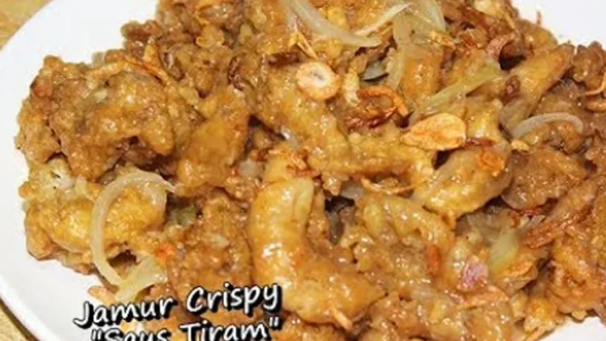 Resep Jamur Tiram Saus Tiram: Lezatnya Jamur Crispy dengan Saus Tiram yang Menggoda