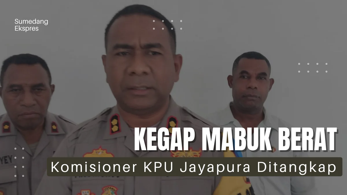 Ketahuan Mabuk di Kantor, Komisioner KPU Kabupaten Jayapura Ditangkap Polisi