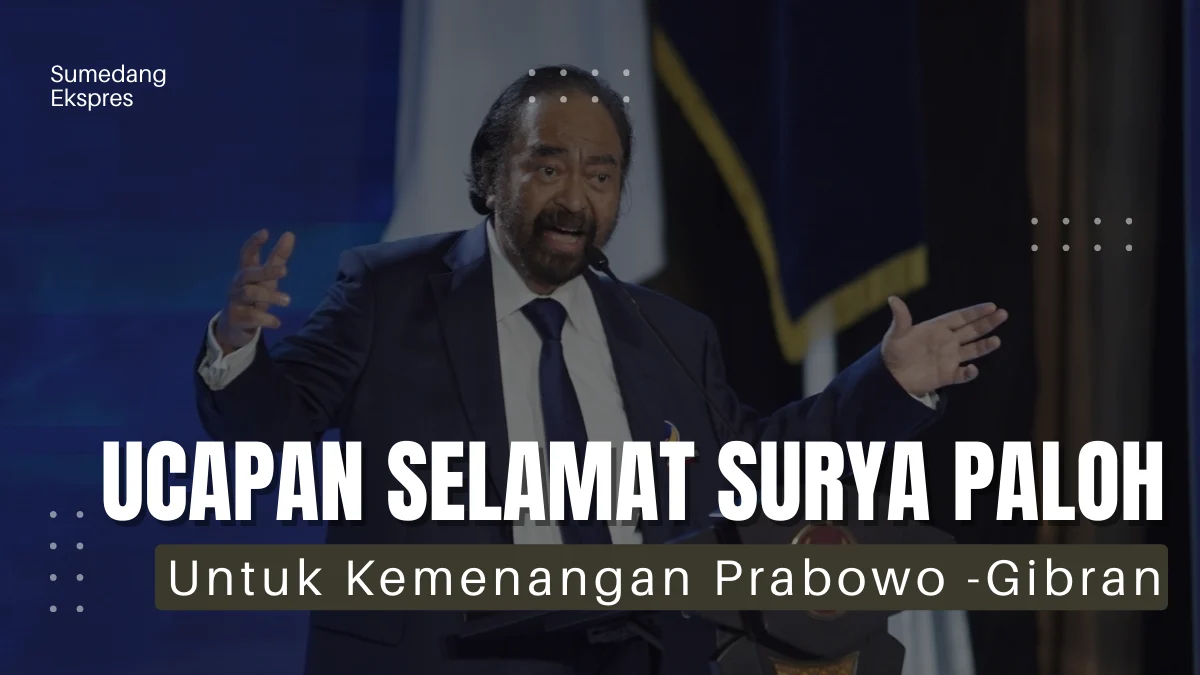 Surya Paloh Ucapan Selamat Atas Kemenangan Prabowo-Gibran Pada Pilpres 2024