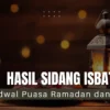Sidang Isbat 2024: Pemerintah Tetapkan Awal Ramadhan, Bagaimana Hasilnya?