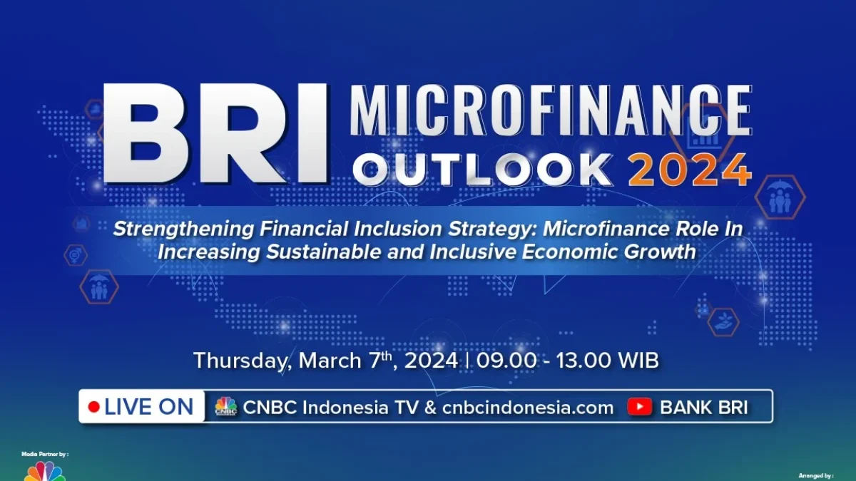 Direktur ADB Hingga Peneliti Harvard University Akan Bicara Soal Inklusi Keuangan di BRI Microfinance Outlook