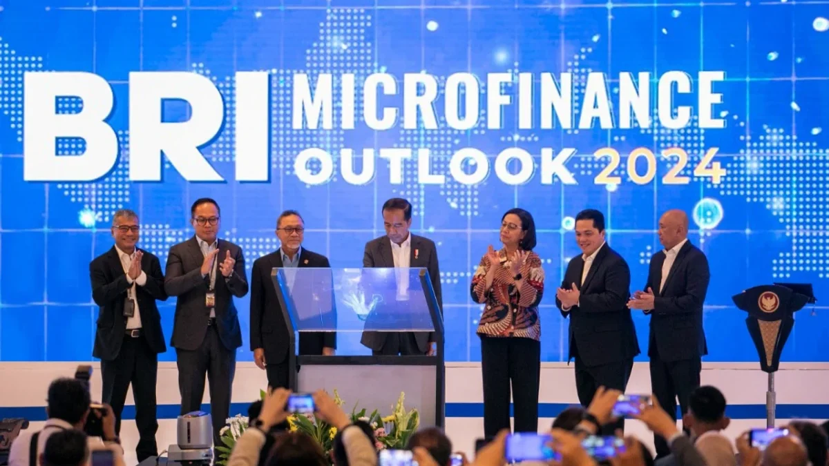 Buka BRI Microfinance Outlook 2024, Presiden Jokowi Apresiasi Komitmen BRI Dorong Pertumbuhan Ekonomi Melalui