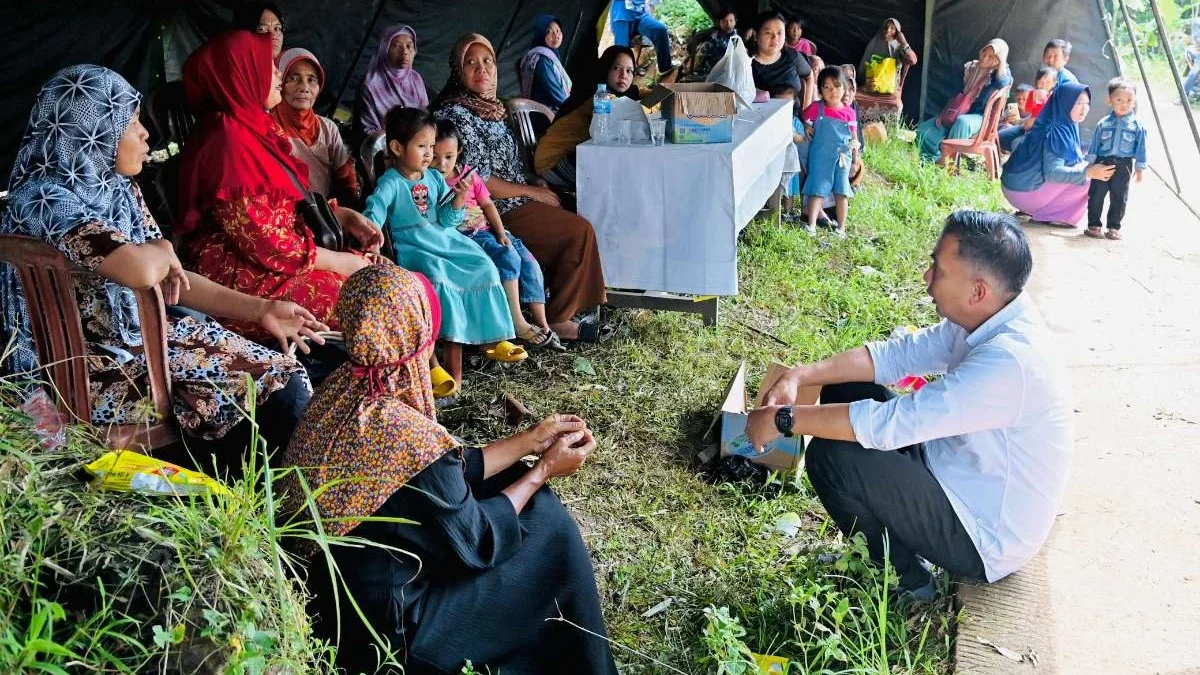 Tindakan Cepat Bey Machmudin Tanggapi Bencana Tanah Bergerak di Cianjur