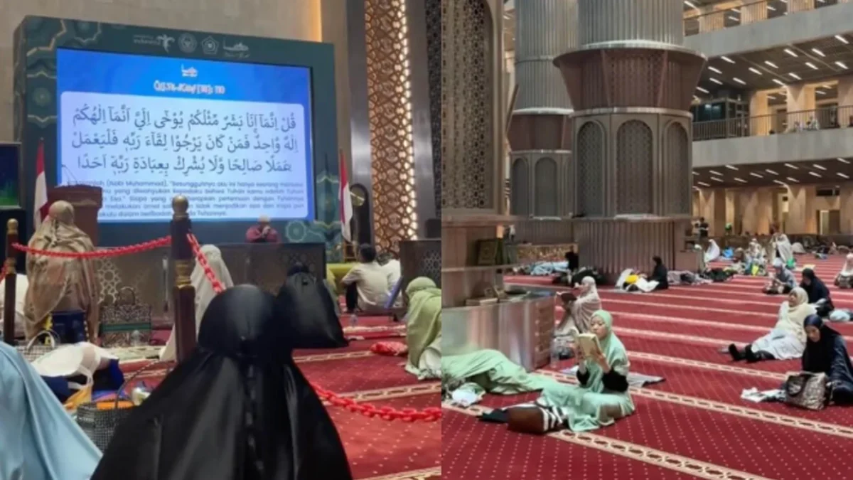 Menyambut Malam 10 Hari Terakhir Ramadan dengan I\'tikaf di Masjid Istiqlal