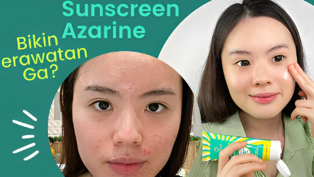 Review Skincare Azarine Hydrasoothe Sunscreen Gel, Pengalaman 1 Bulan Pada Kulit Sensitif