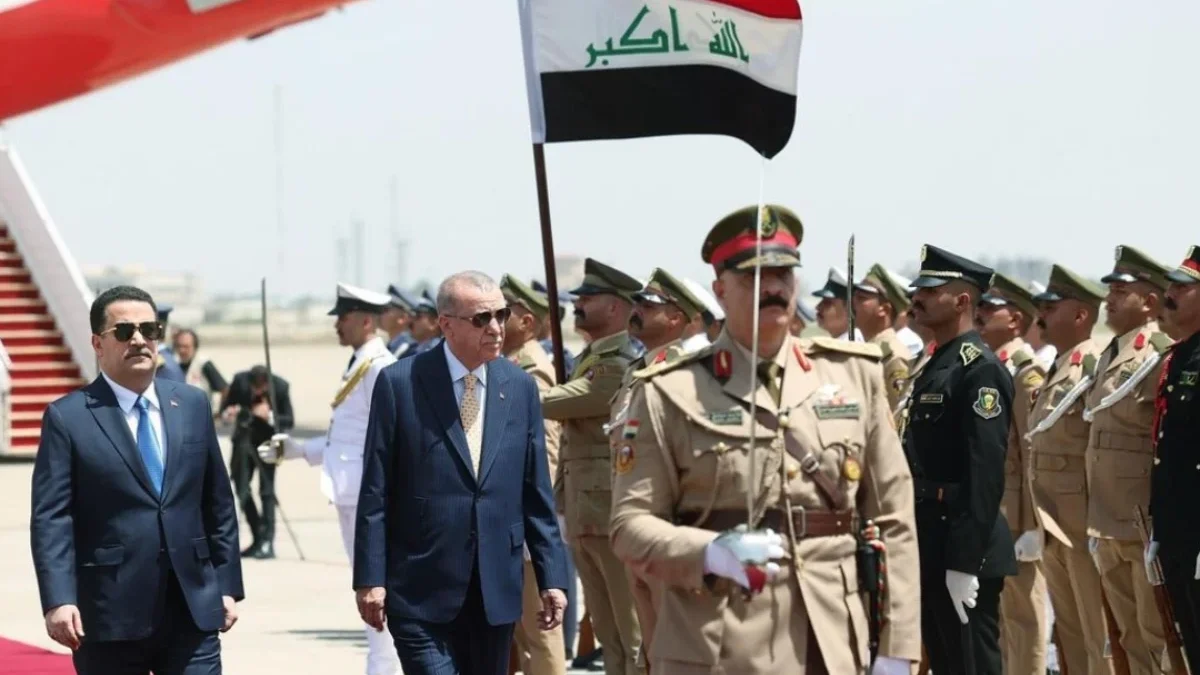 Recep Tayyip Erdogan Berkunjung  ke Baghdad