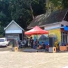 RAMAI: Wana Wisata Cipanteuneun mulai bergeliat kembali setelah dikelola Asosiasi UMKM Kabupaten Sumedang.